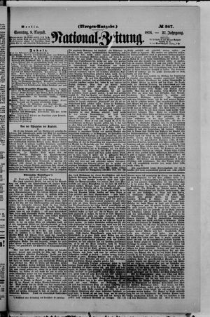 Nationalzeitung vom 09.08.1874