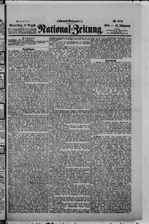 National-Zeitung vom 13.08.1874