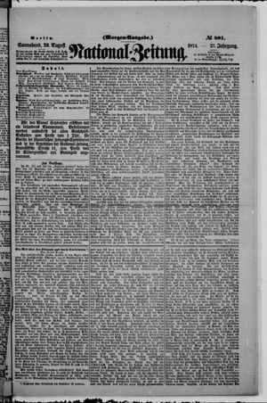 National-Zeitung vom 29.08.1874