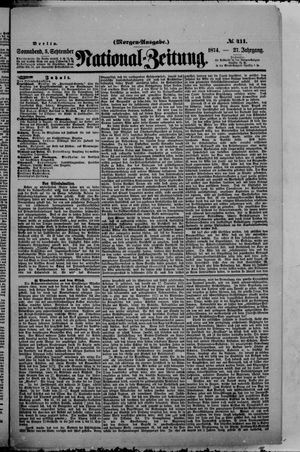 National-Zeitung vom 05.09.1874
