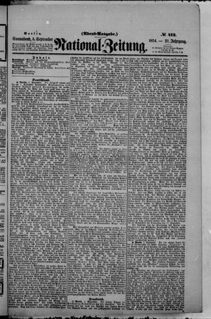 National-Zeitung vom 05.09.1874
