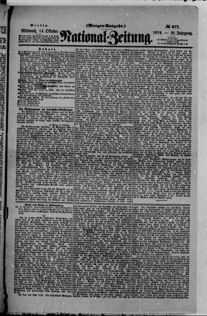 Nationalzeitung vom 14.10.1874