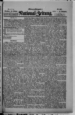 National-Zeitung vom 20.10.1874
