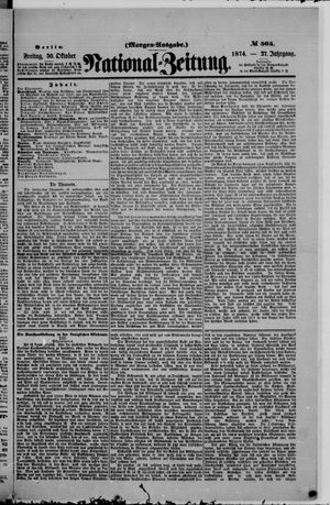 National-Zeitung vom 30.10.1874