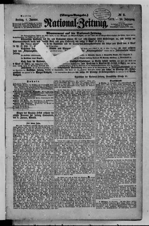 Nationalzeitung vom 01.01.1875