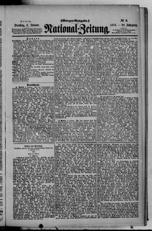 Nationalzeitung vom 05.01.1875