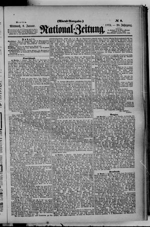 National-Zeitung vom 06.01.1875
