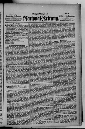 Nationalzeitung vom 07.01.1875