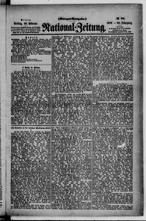Nationalzeitung on Feb 26, 1875