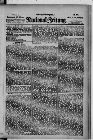 National-Zeitung vom 27.02.1875