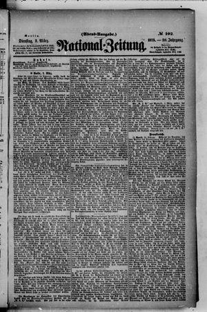 Nationalzeitung vom 02.03.1875