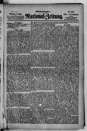 Nationalzeitung on Mar 3, 1875
