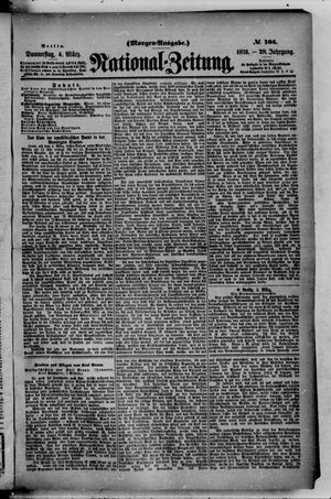 Nationalzeitung on Mar 4, 1875
