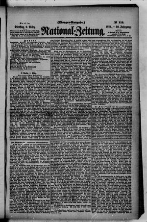 Nationalzeitung vom 09.03.1875