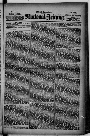 Nationalzeitung on Mar 19, 1875