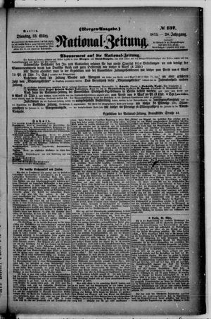 Nationalzeitung on Mar 23, 1875