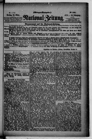 National-Zeitung vom 26.03.1875