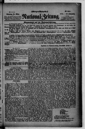 National-Zeitung vom 28.03.1875