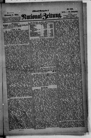 National-Zeitung vom 31.03.1875