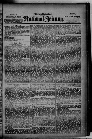 Nationalzeitung vom 08.04.1875