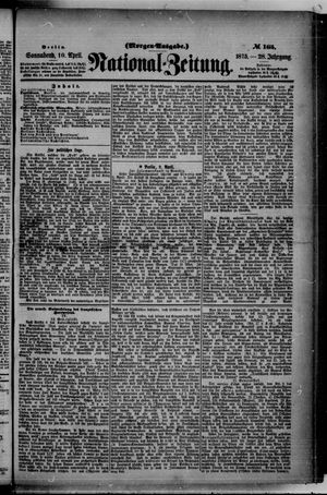 Nationalzeitung on Apr 10, 1875