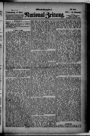 Nationalzeitung on Apr 10, 1875