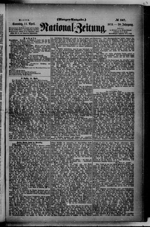Nationalzeitung on Apr 11, 1875