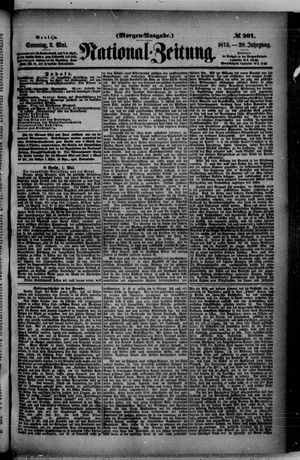 Nationalzeitung vom 02.05.1875