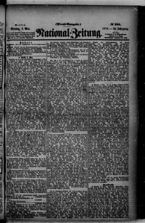 Nationalzeitung on May 3, 1875