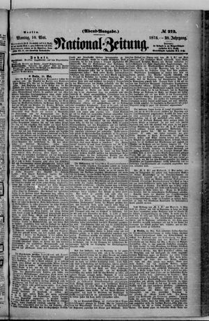 Nationalzeitung vom 10.05.1875