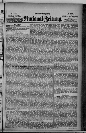 Nationalzeitung vom 18.05.1875