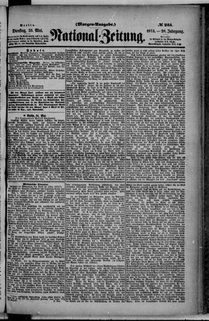 Nationalzeitung on May 25, 1875