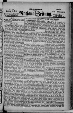 Nationalzeitung vom 25.05.1875