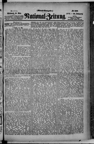Nationalzeitung on May 26, 1875
