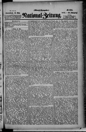 National-Zeitung vom 29.05.1875