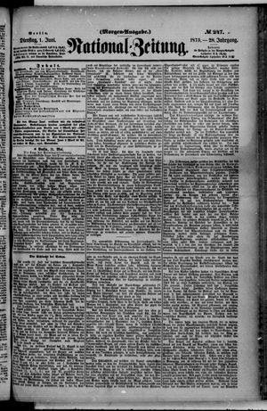 Nationalzeitung vom 01.06.1875