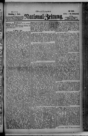 Nationalzeitung vom 01.06.1875