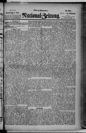 Nationalzeitung on Jun 3, 1875