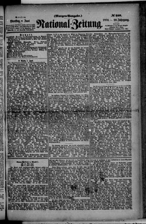 Nationalzeitung vom 08.06.1875