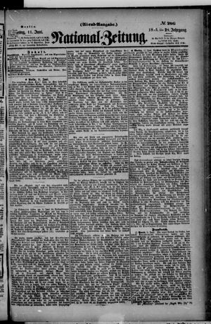 Nationalzeitung vom 11.06.1875