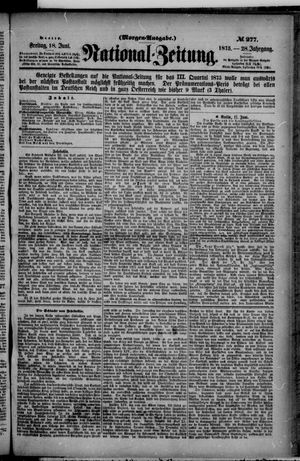 National-Zeitung vom 18.06.1875