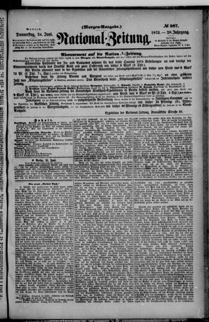 Nationalzeitung on Jun 24, 1875