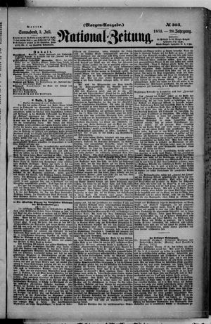 Nationalzeitung vom 03.07.1875