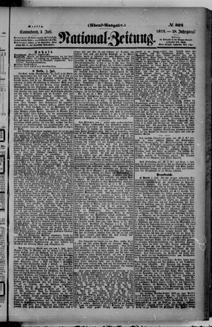 Nationalzeitung vom 03.07.1875