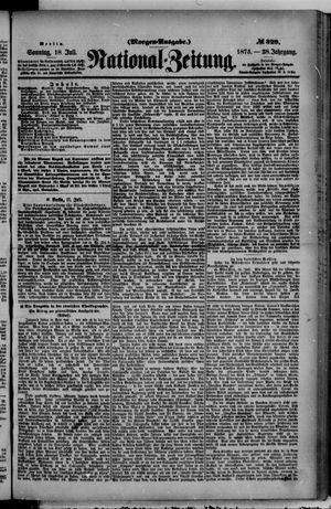 Nationalzeitung on Jul 18, 1875