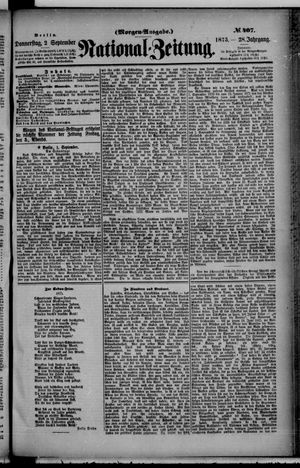 National-Zeitung on Sep 2, 1875