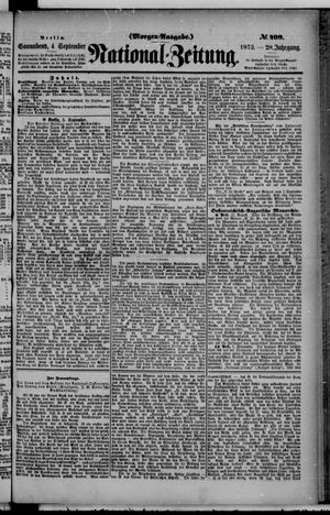 Nationalzeitung on Sep 4, 1875