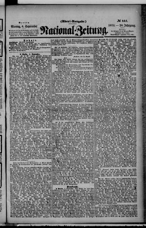 Nationalzeitung on Sep 6, 1875