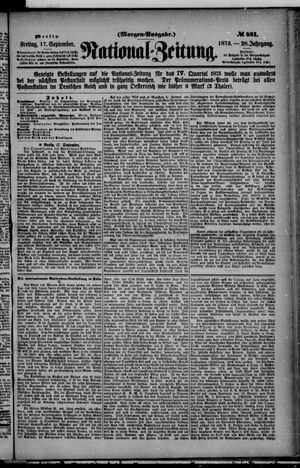 Nationalzeitung vom 17.09.1875