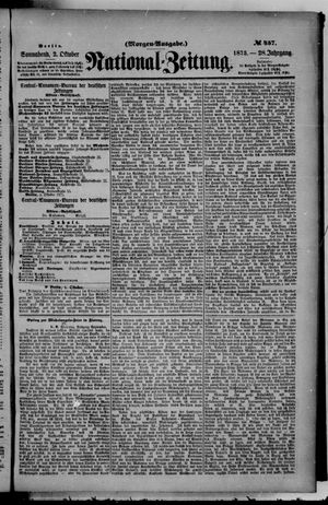 Nationalzeitung on Oct 2, 1875